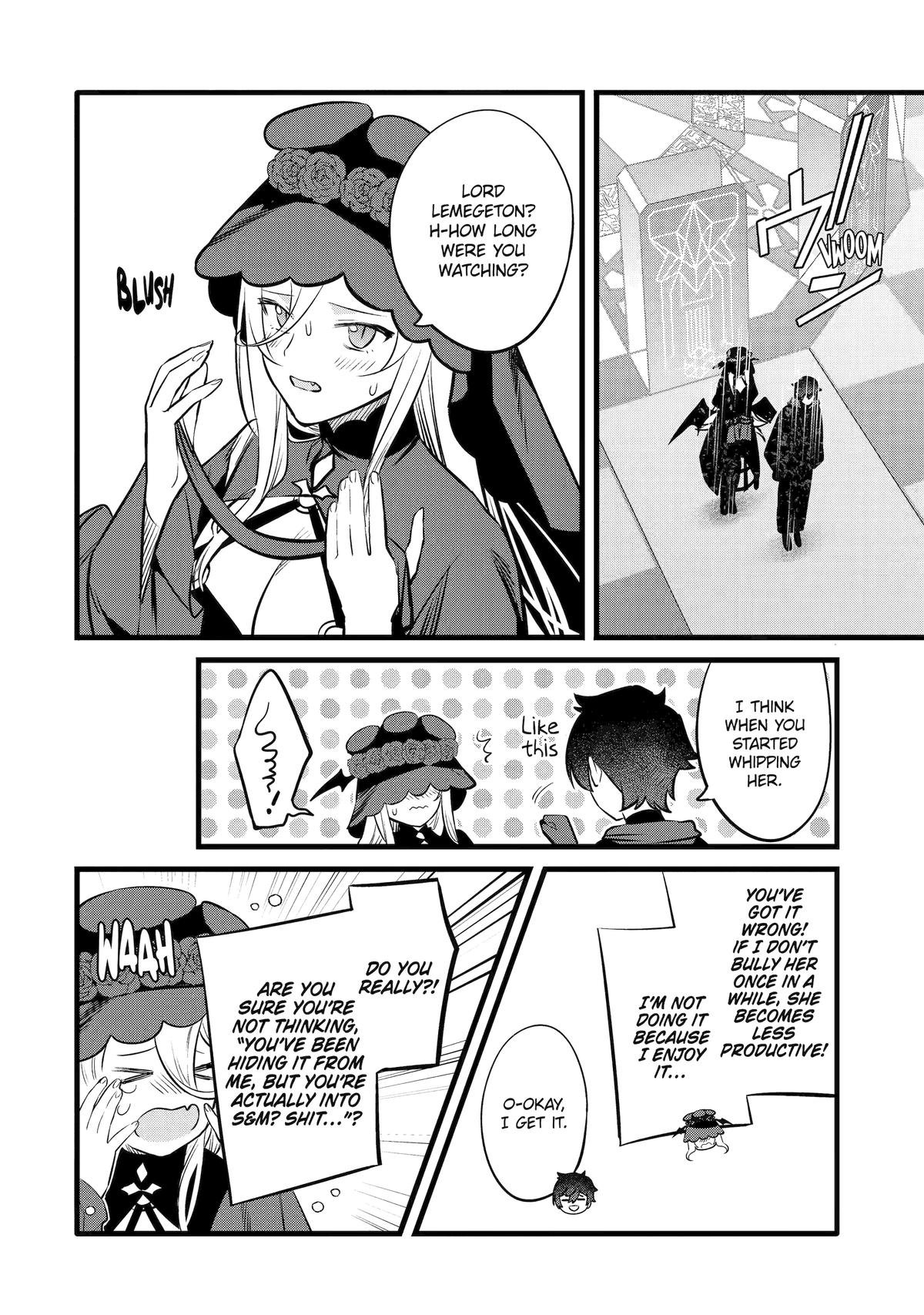 Nankoufuraku no Maoujou e Youkoso: Debuff wa Fuyou to Yuusha Party wo Oidasareta Kuro Madoushi, Maougun no Saikou Kanbu ni Mukaerareru Chapter 48 Page 4