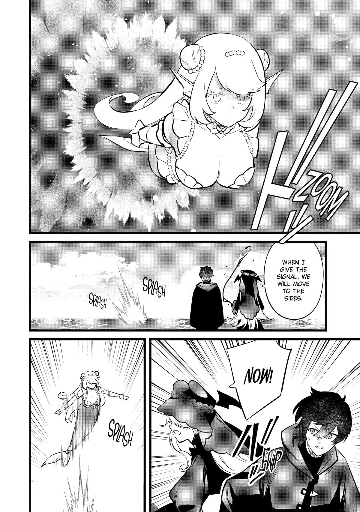 Nankoufuraku no Maoujou e Youkoso: Debuff wa Fuyou to Yuusha Party wo Oidasareta Kuro Madoushi, Maougun no Saikou Kanbu ni Mukaerareru Chapter 48 Page 14