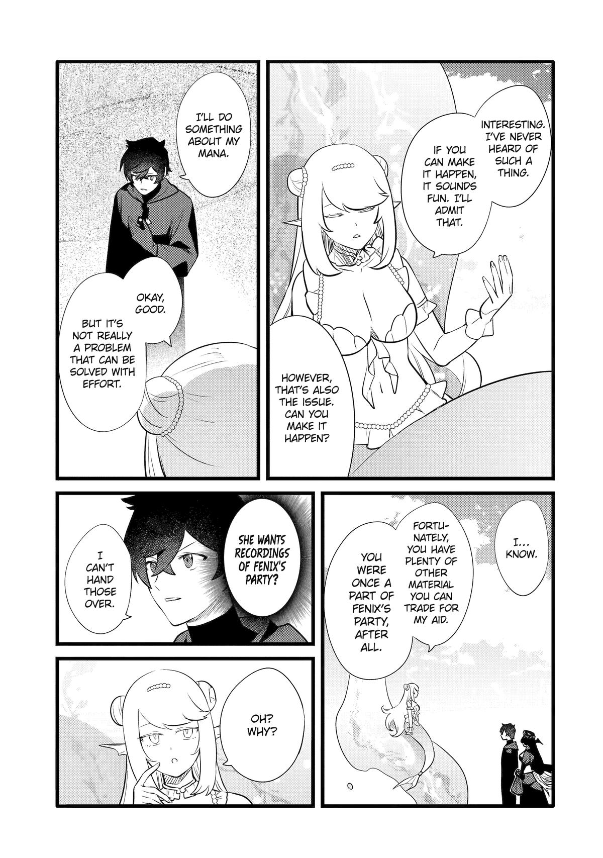 Nankoufuraku no Maoujou e Youkoso: Debuff wa Fuyou to Yuusha Party wo Oidasareta Kuro Madoushi, Maougun no Saikou Kanbu ni Mukaerareru Chapter 48 Page 21