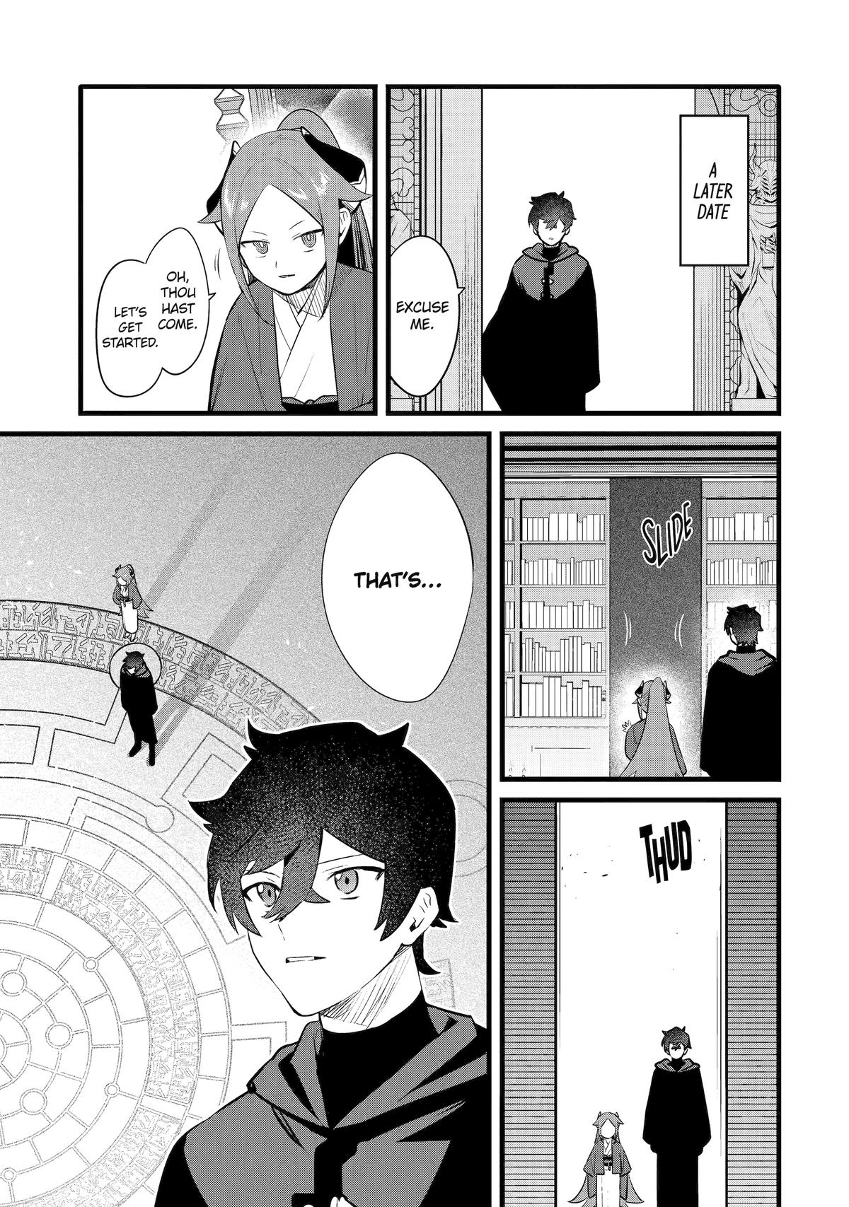 Nankoufuraku no Maoujou e Youkoso: Debuff wa Fuyou to Yuusha Party wo Oidasareta Kuro Madoushi, Maougun no Saikou Kanbu ni Mukaerareru Chapter 48 Page 25