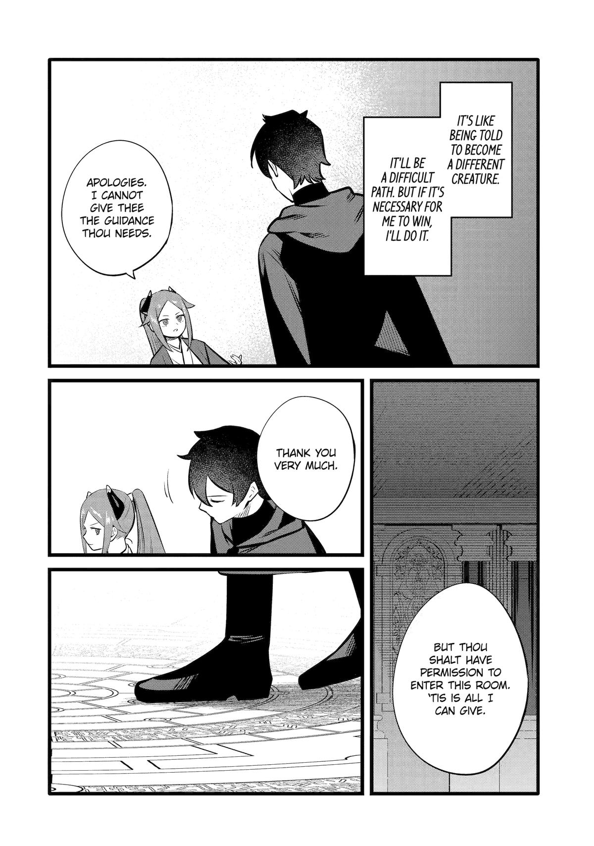 Nankoufuraku no Maoujou e Youkoso: Debuff wa Fuyou to Yuusha Party wo Oidasareta Kuro Madoushi, Maougun no Saikou Kanbu ni Mukaerareru Chapter 48 Page 32