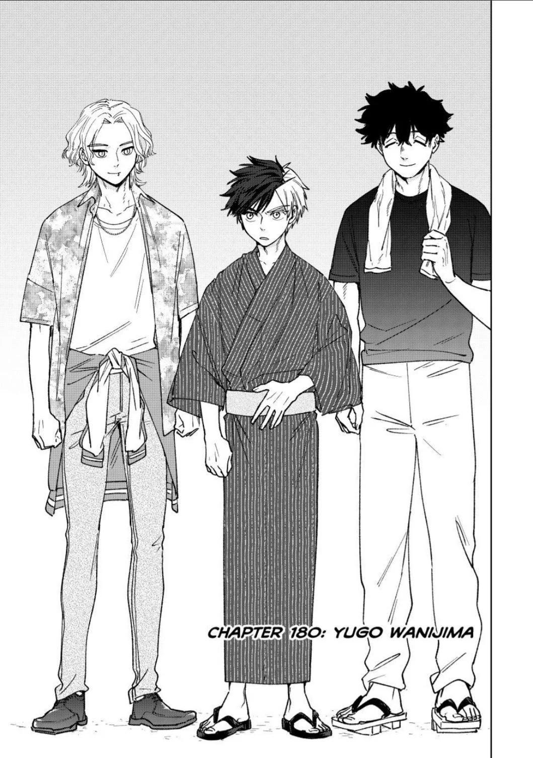 Wind Breaker Chapter 180 - Page 1 - Wind Breaker manga Chapter 180 manga