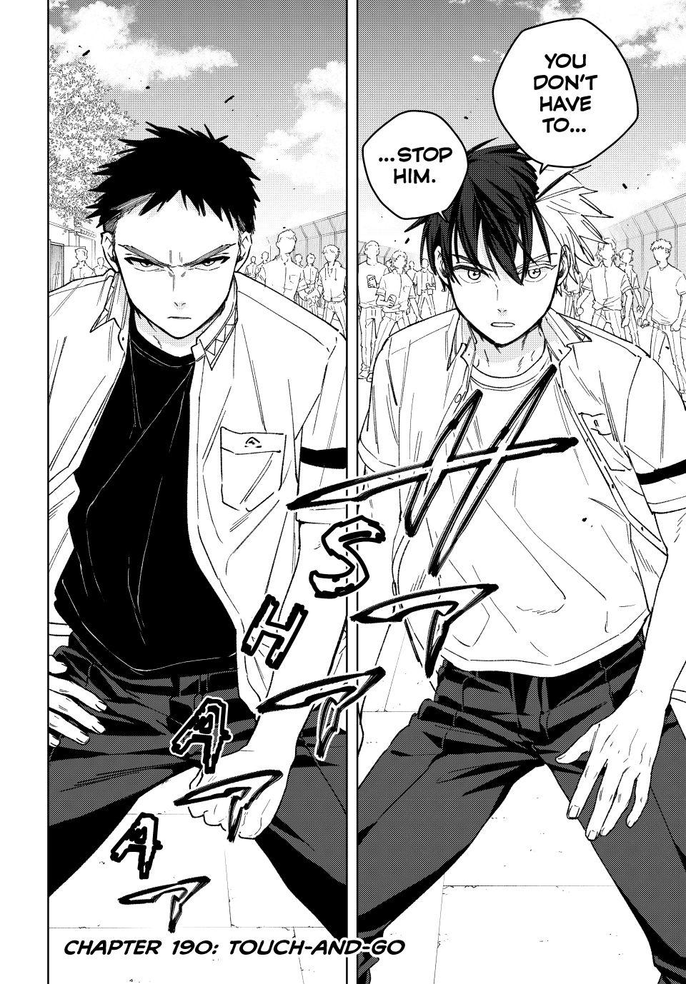 Wind Breaker Chapter 190 - Page 2 - Wind Breaker manga Chapter 190 manga