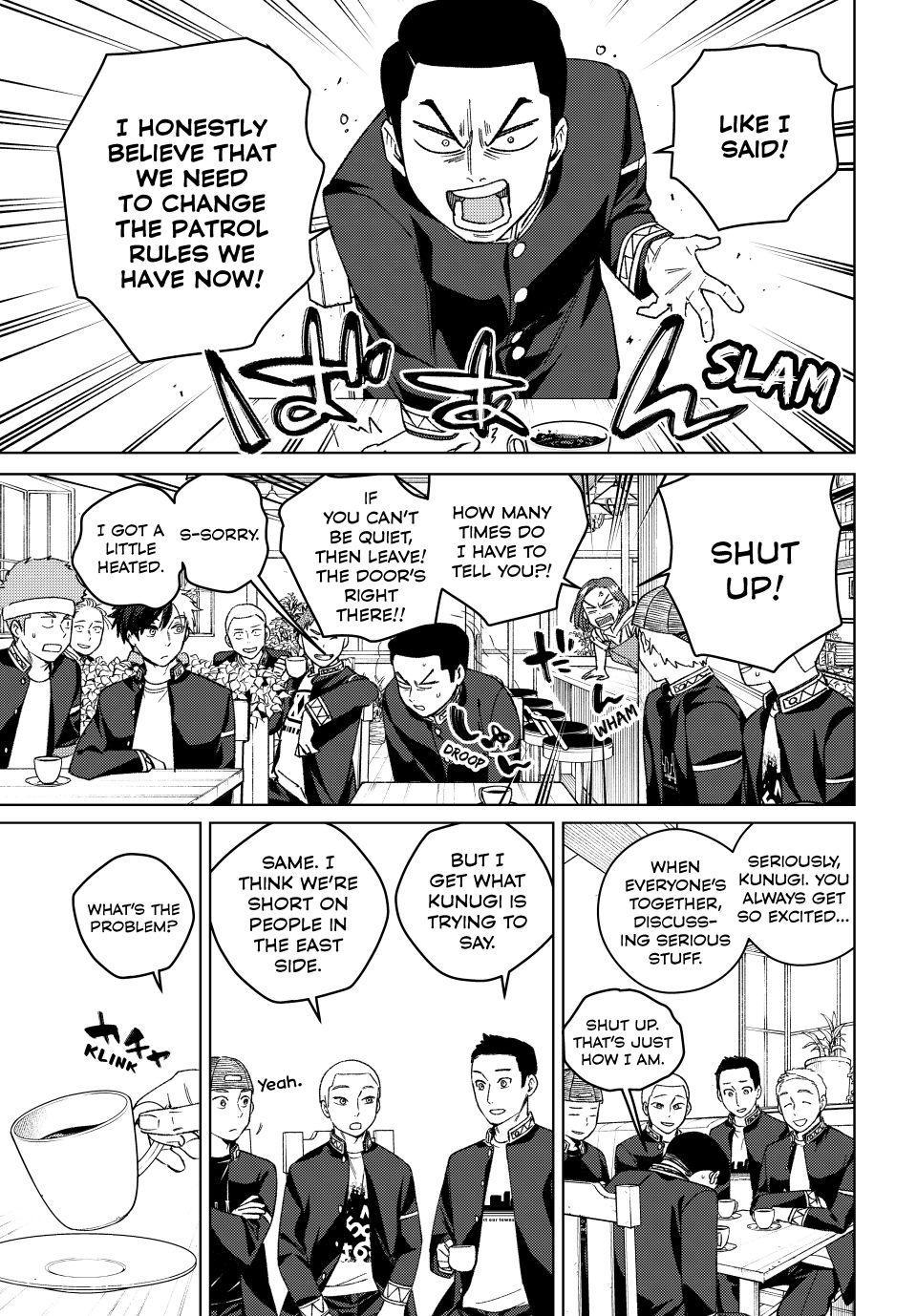 Wind Breaker Chapter 208 - Page 3 - Wind Breaker manga Chapter 208 manga