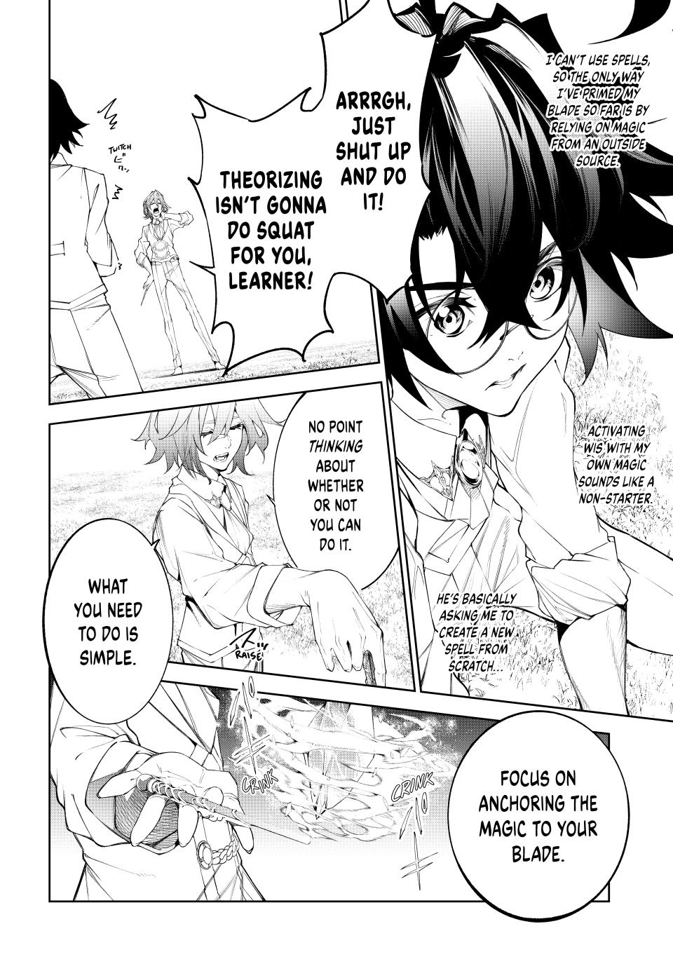 Wistoria: Wand and Sword Chapter 34