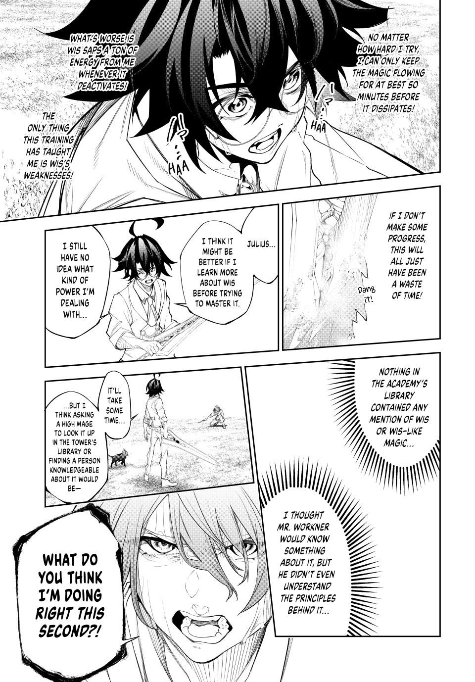 Wistoria: Wand and Sword Chapter 34