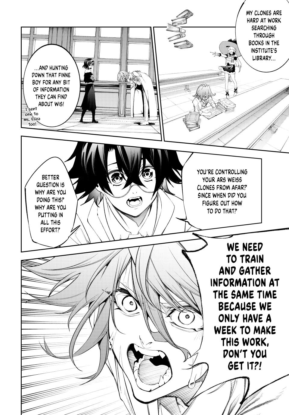 Wistoria: Wand and Sword Chapter 34