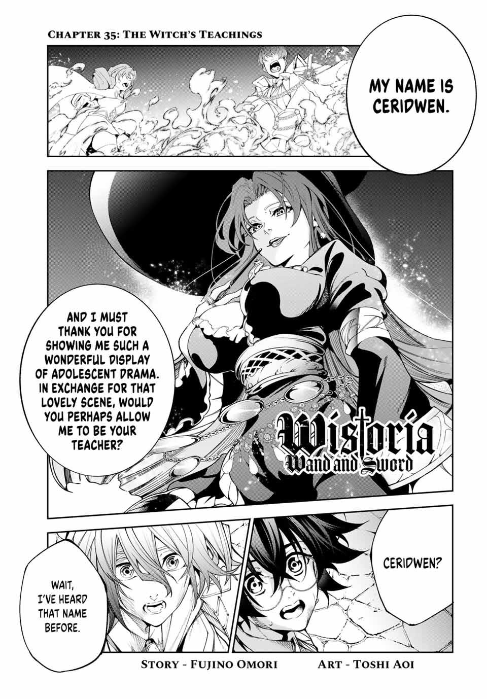 Wistoria: Wand and Sword Chapter 35