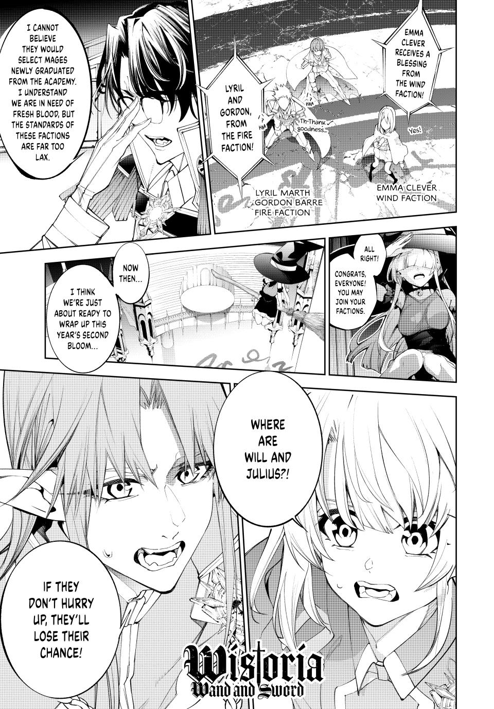 Wistoria - Wand and Sword Chapter 37