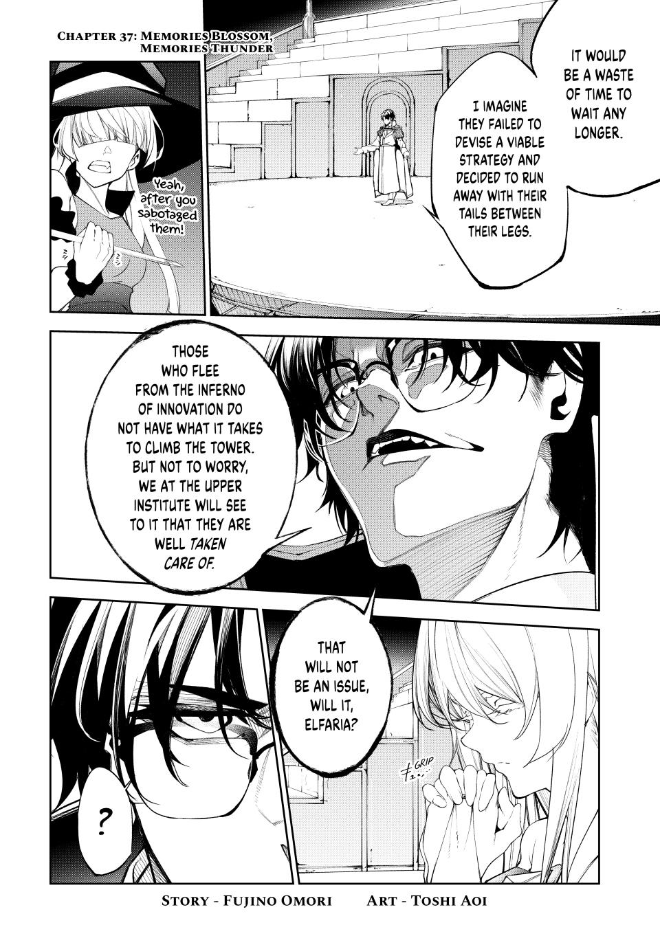 Wistoria - Wand and Sword Chapter 37