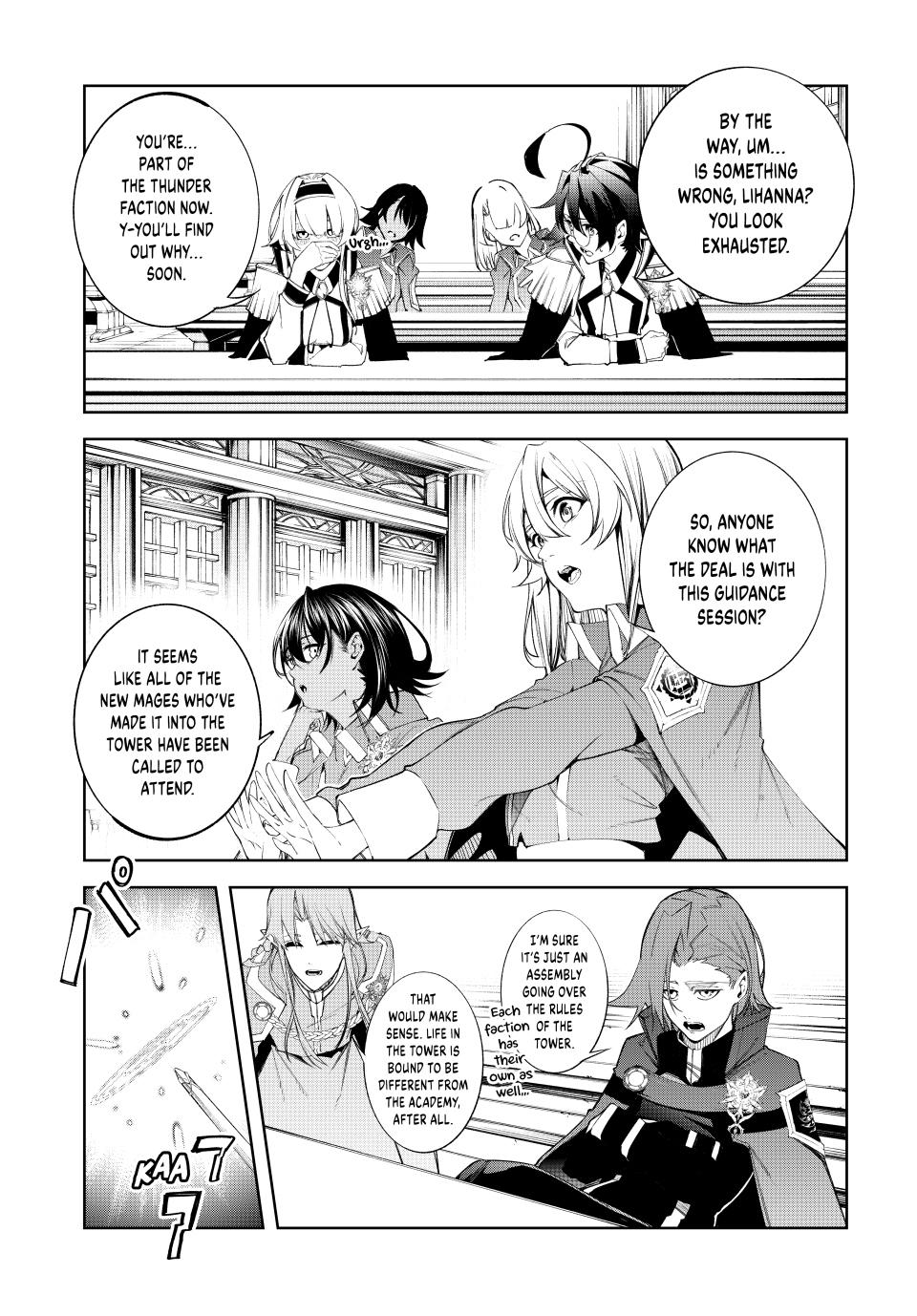 Wistoria - Wand and Sword Chapter 40