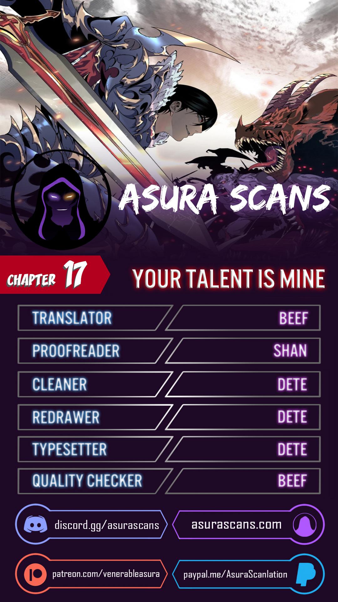 Your Talent Is Mine Chapter 17 1