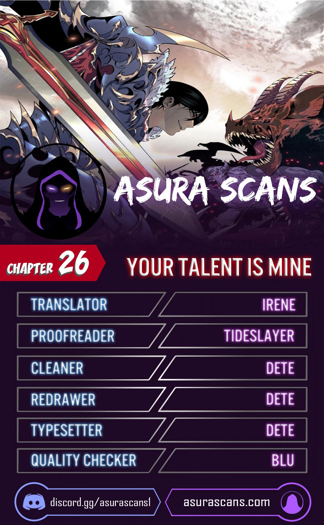Your Talent Is Mine Chapter 26 1