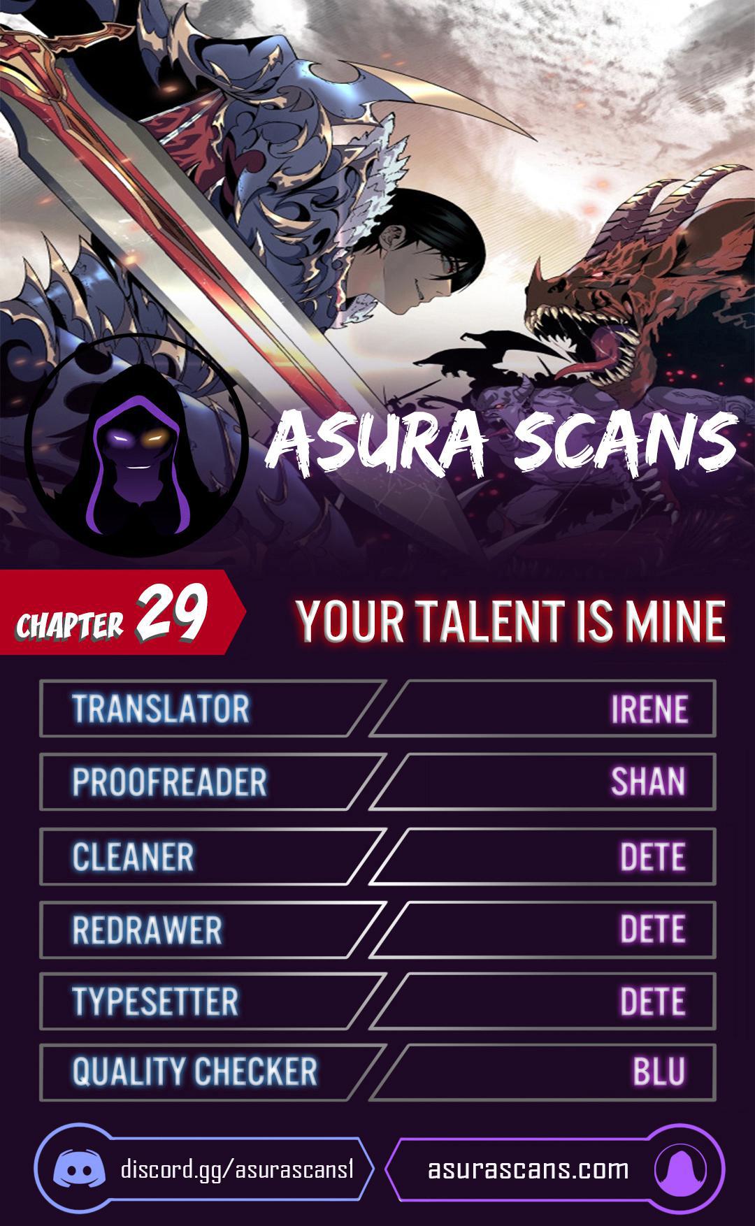Your Talent Is Mine Chapter 29 1