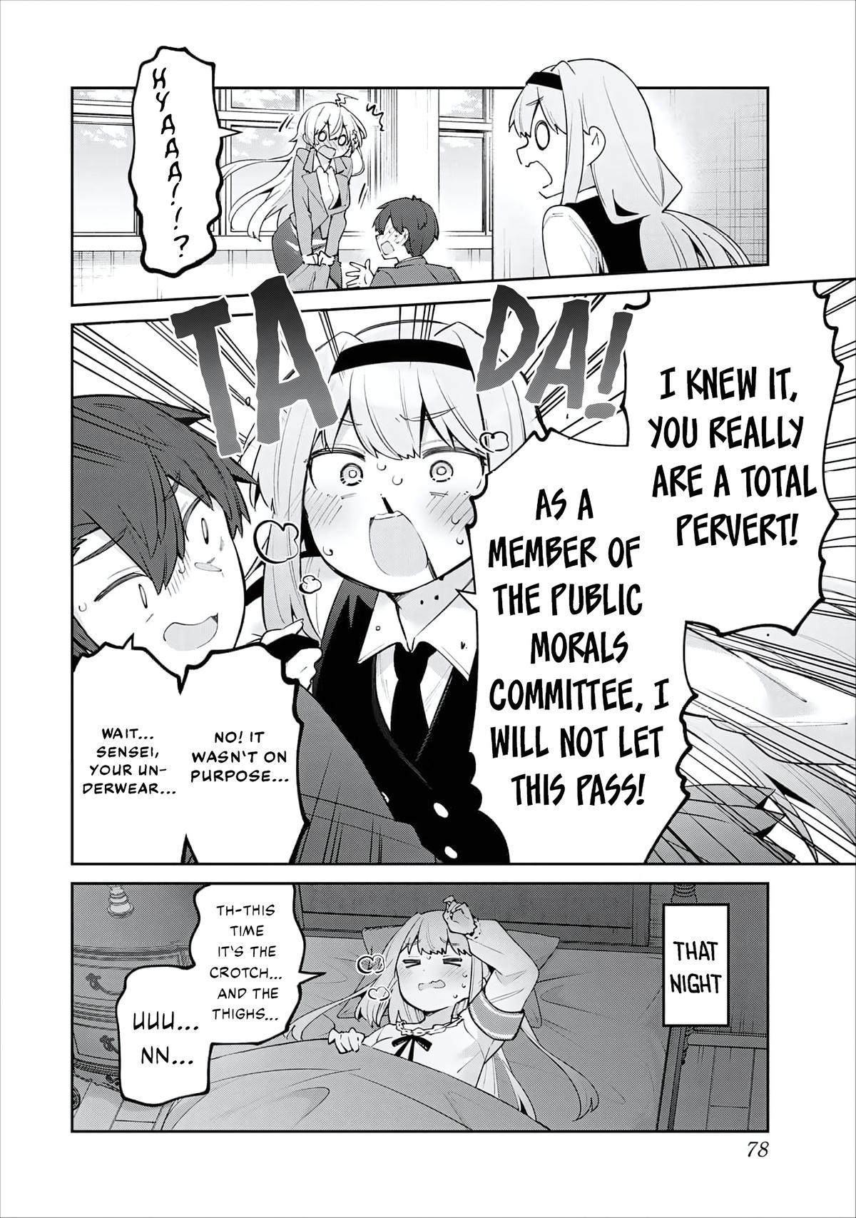 Yowa Yowa Sensei Chapter 63 15