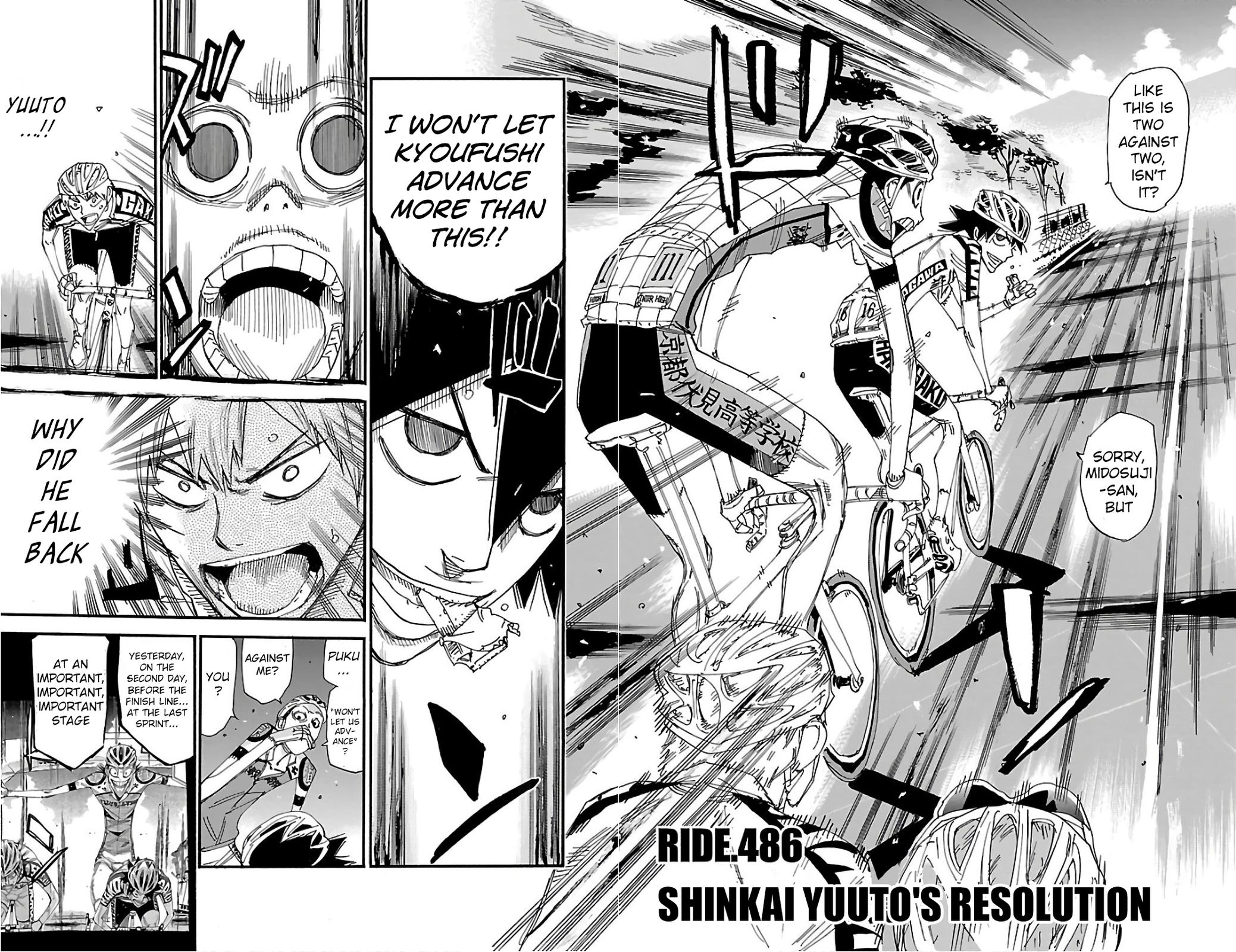 Yowamushi Pedal Ride. 486 2