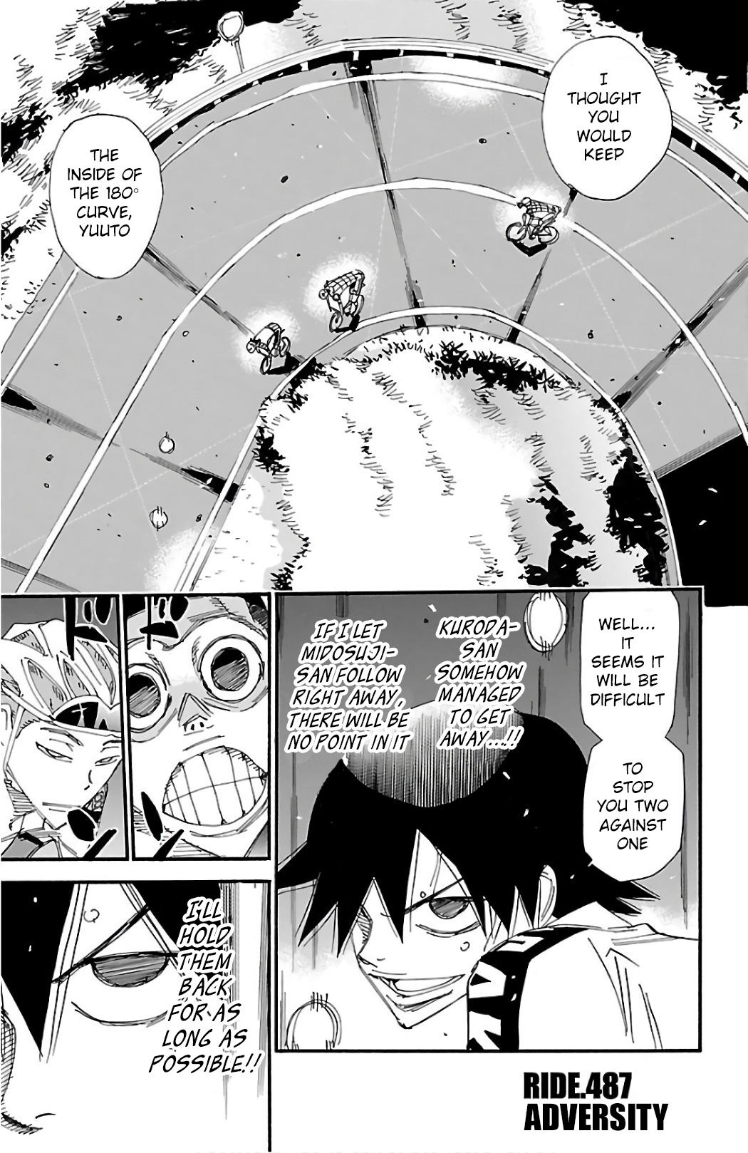 Yowamushi Pedal Ride. 487 1