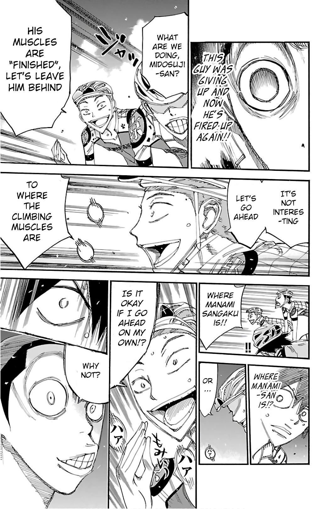 Yowamushi Pedal Ride. 487 13