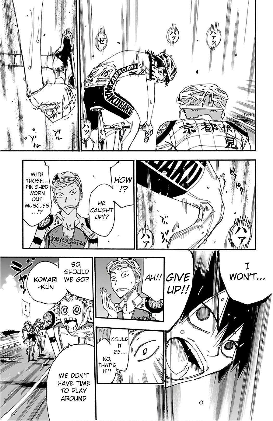 Yowamushi Pedal Ride. 487 16