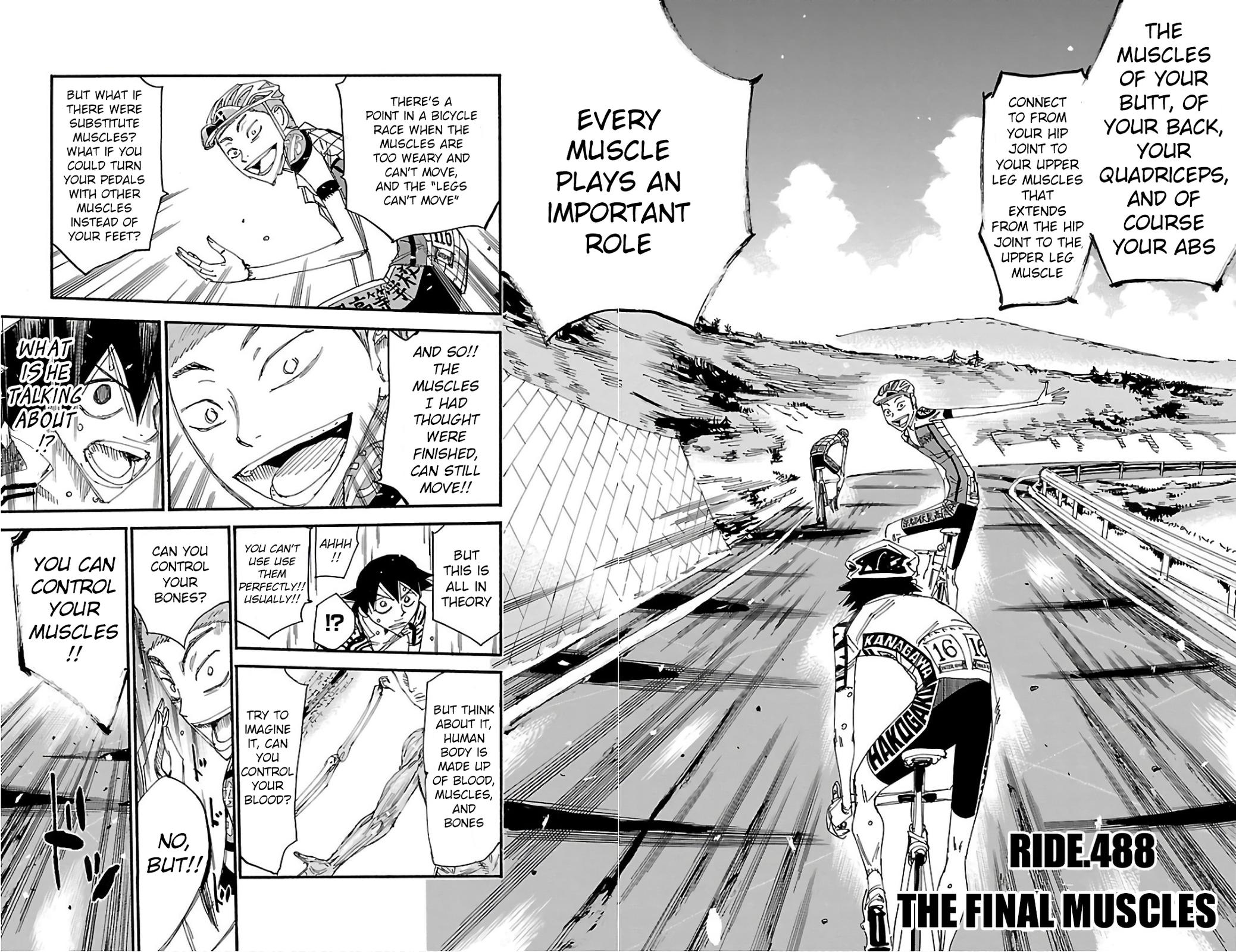 Yowamushi Pedal Ride. 488 2