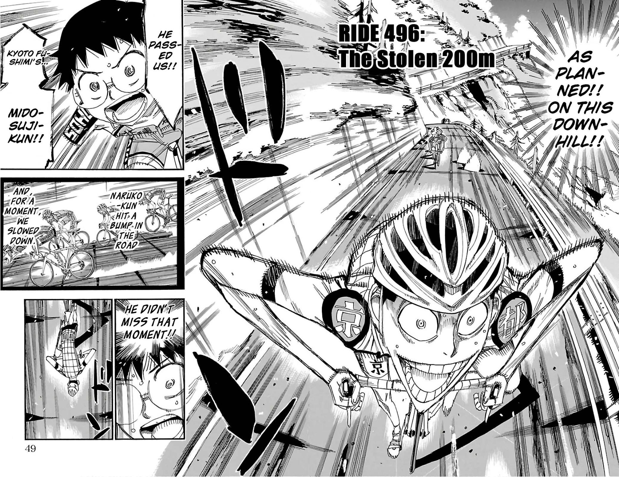 Yowamushi Pedal Ride. 496 2
