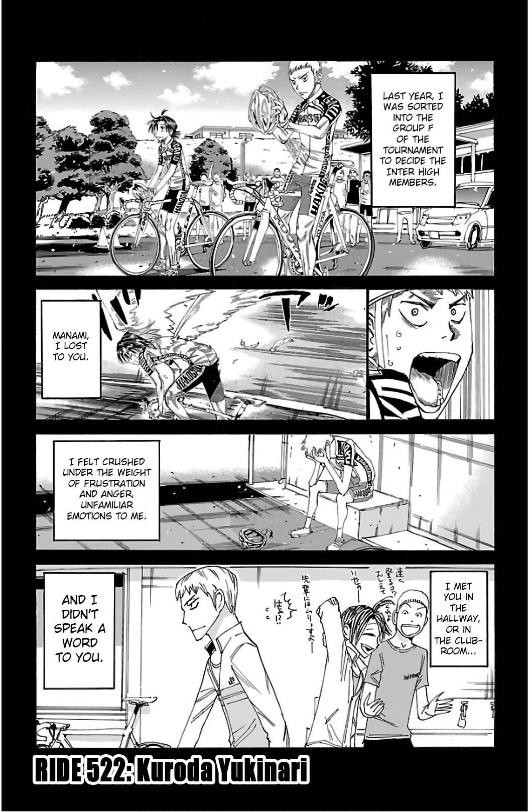 Yowamushi Pedal Ride. 522 1