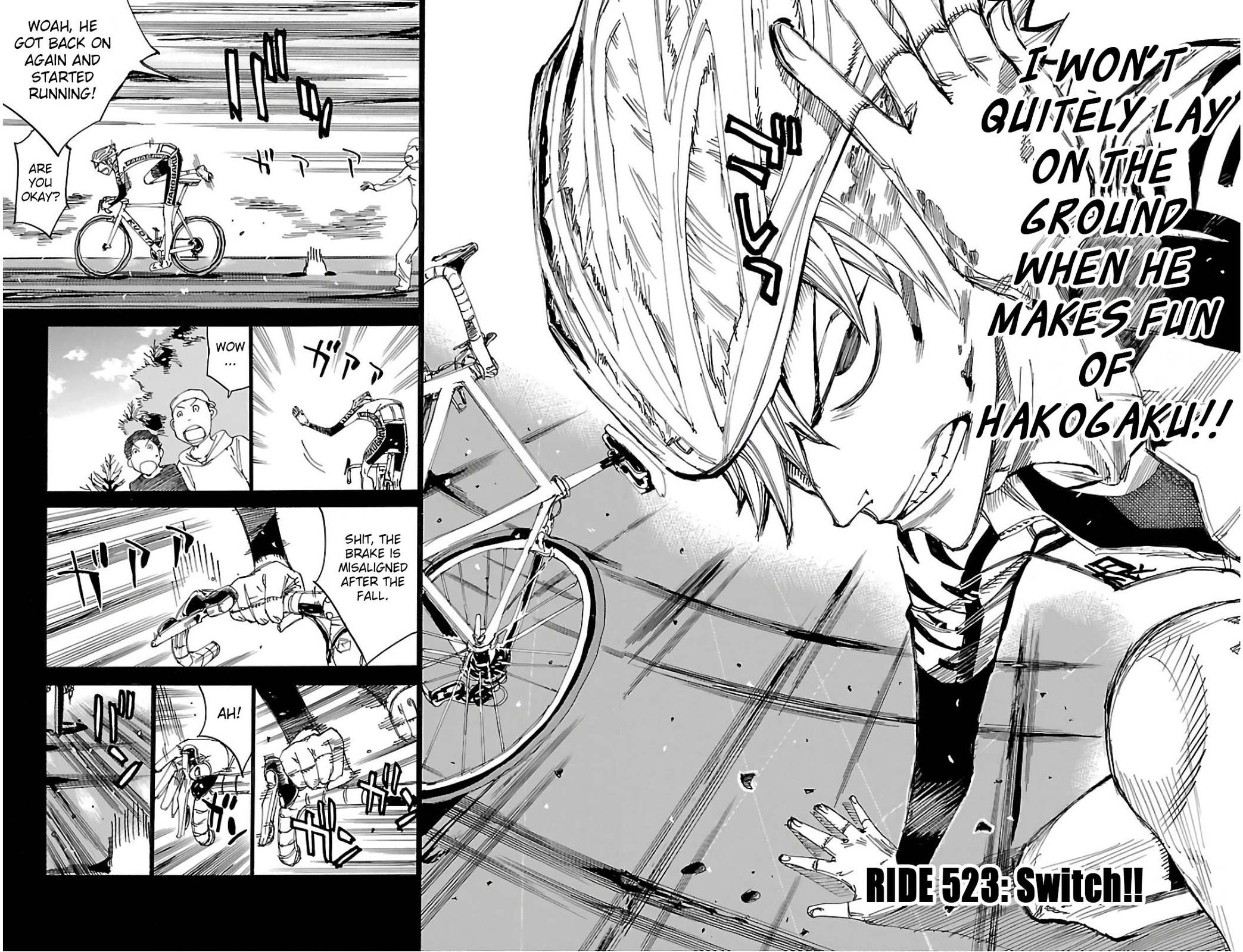 Yowamushi Pedal Ride. 523 4