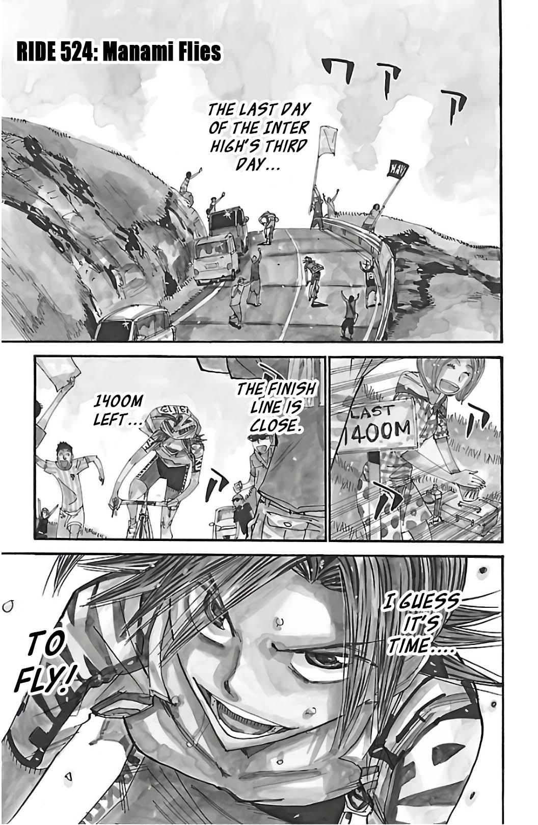 Yowamushi Pedal Ride. 524 1