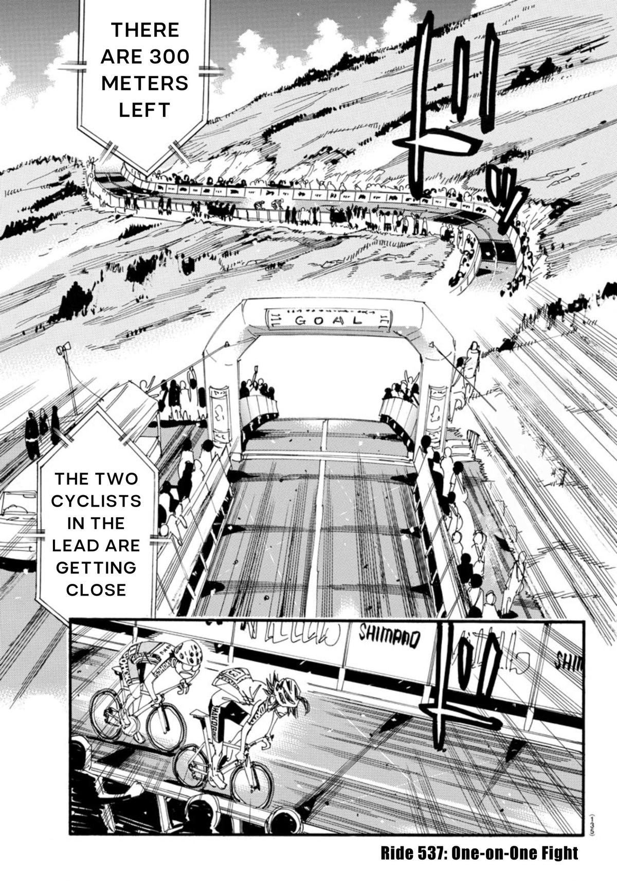 Yowamushi Pedal Ride. 537 2