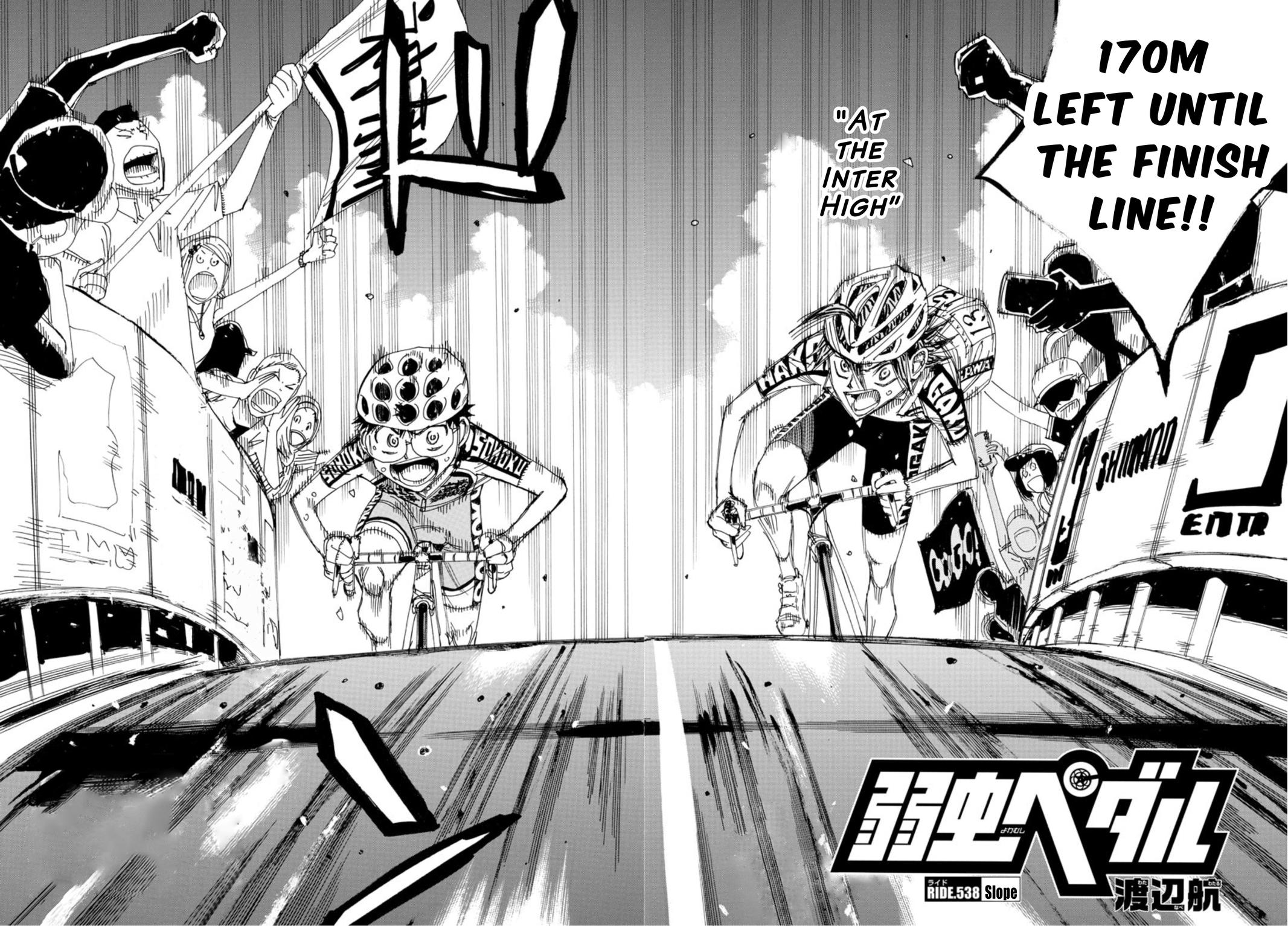 Yowamushi Pedal Ride. 538 3