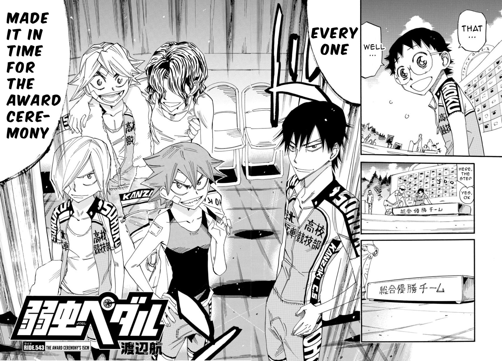Yowamushi Pedal Ride. 543 3
