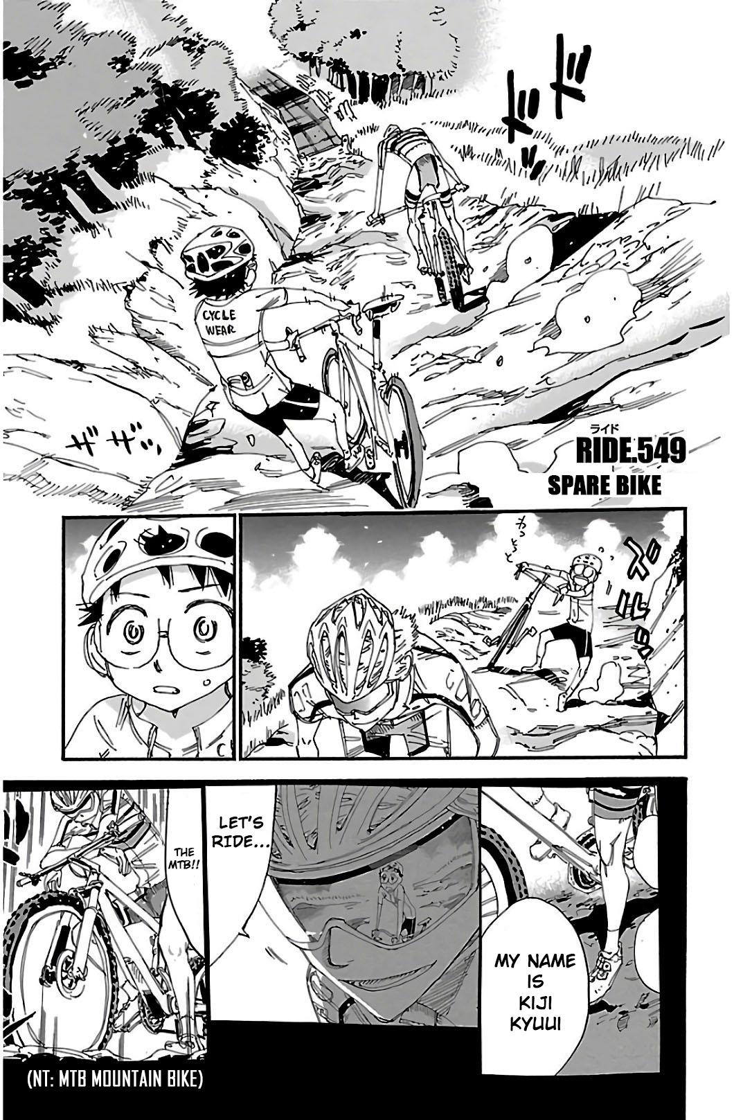 Yowamushi Pedal Ride. 549 1