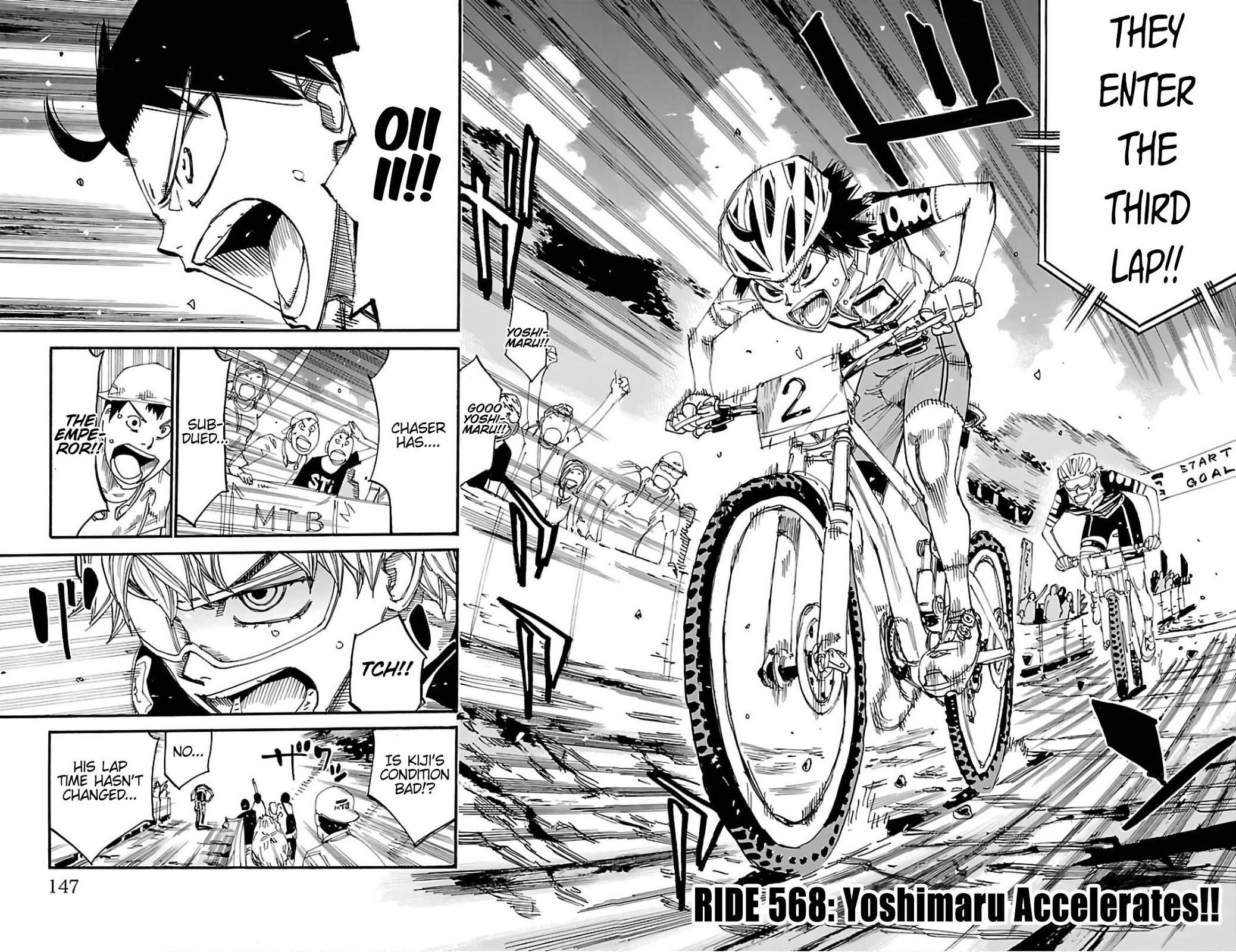 Yowamushi Pedal Ride. 568 2