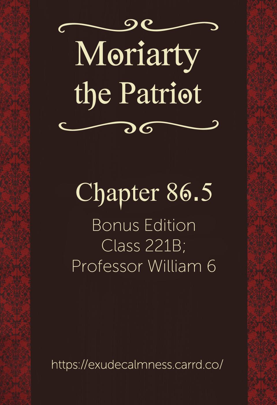 Moriarty the Patriot # 86.5 1