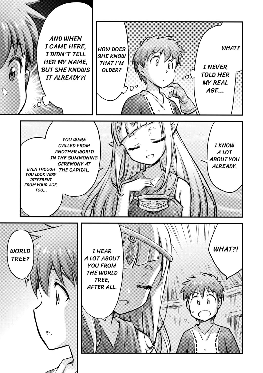 An Entangled Summon! And I'm a God now? Chapter 14 5