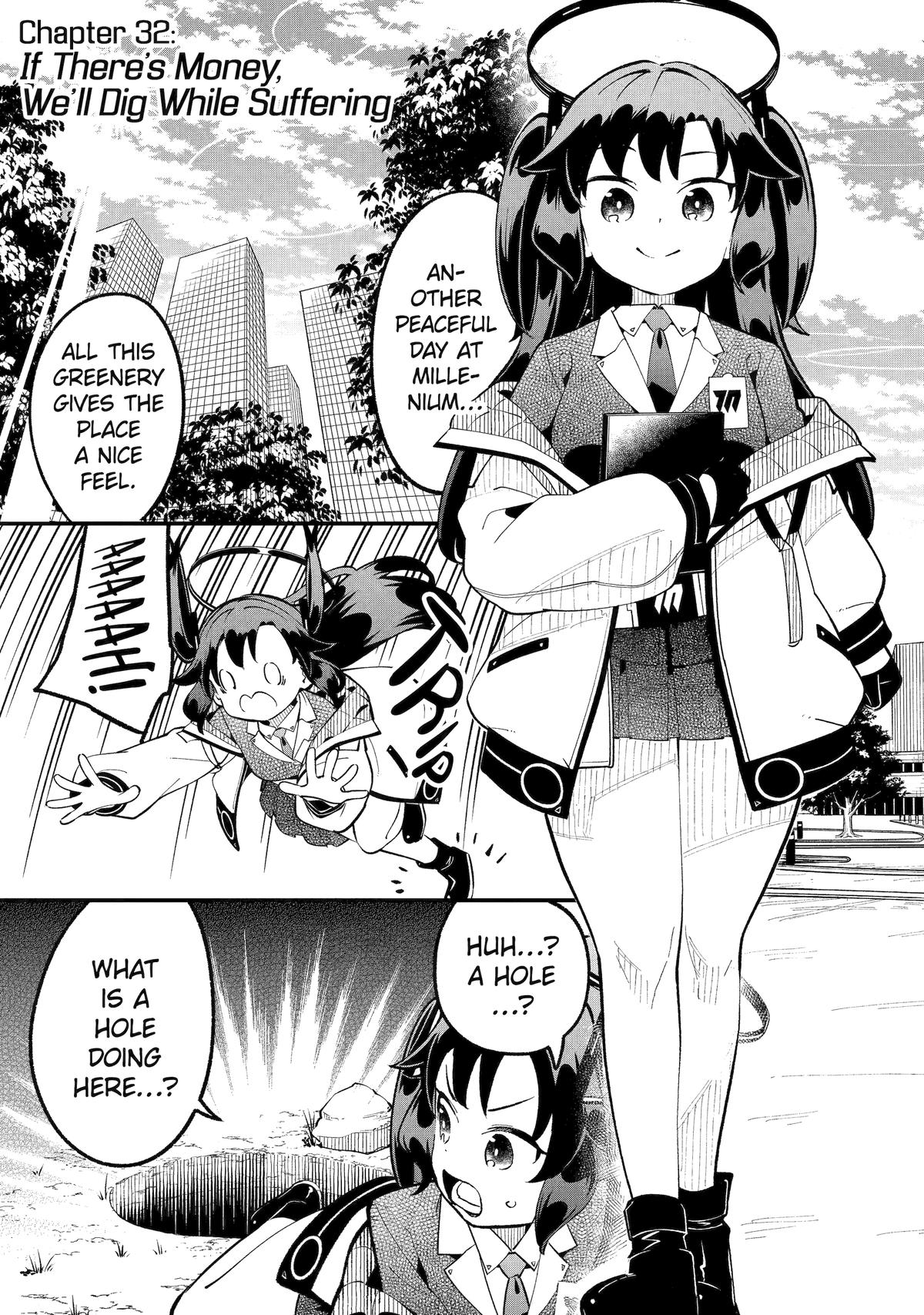 Blue Archive: Game Kaihatsu-bu Daibouken! Chapter 32 Page 1