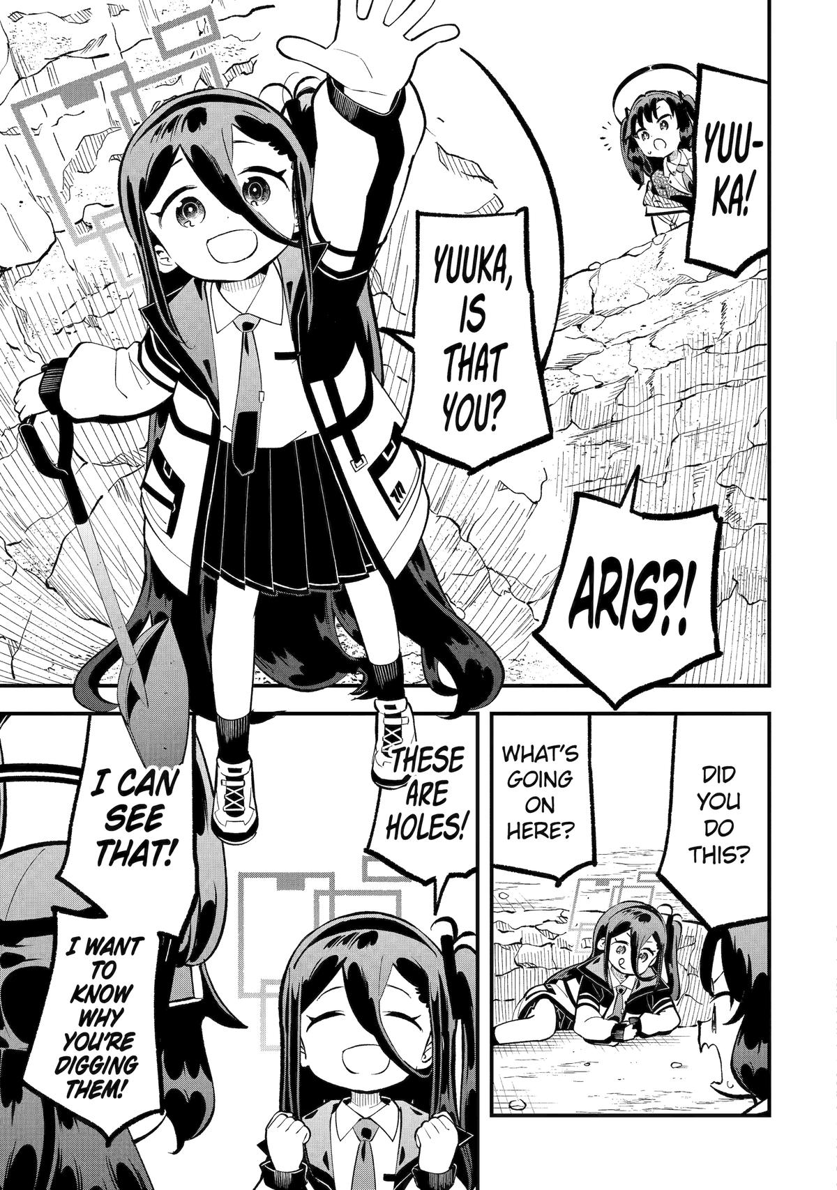 Blue Archive: Game Kaihatsu-bu Daibouken! Chapter 32 Page 3