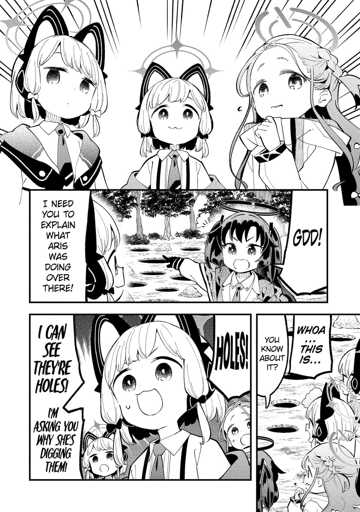 Blue Archive: Game Kaihatsu-bu Daibouken! Chapter 32 Page 4