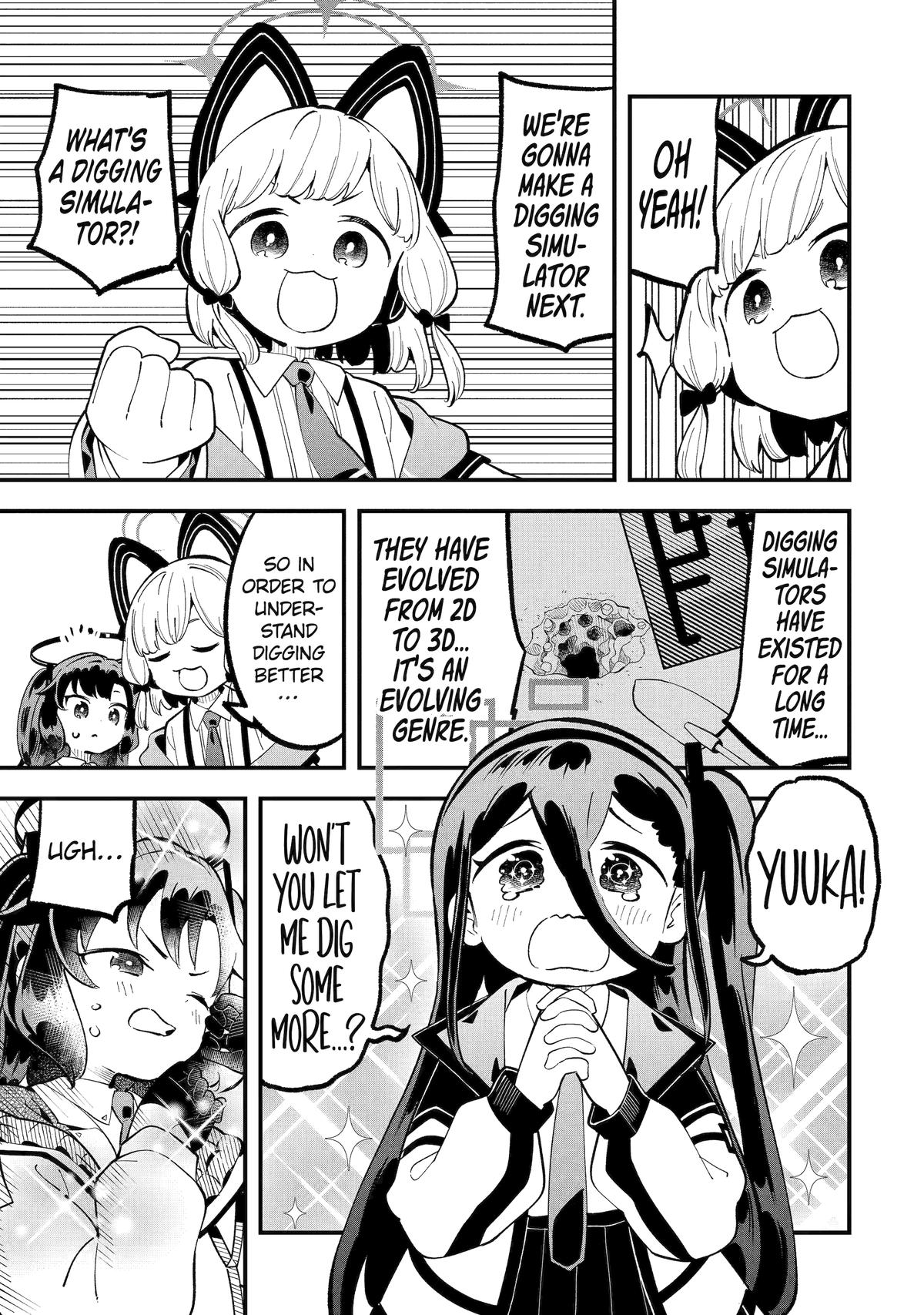 Blue Archive: Game Kaihatsu-bu Daibouken! Chapter 32 Page 7