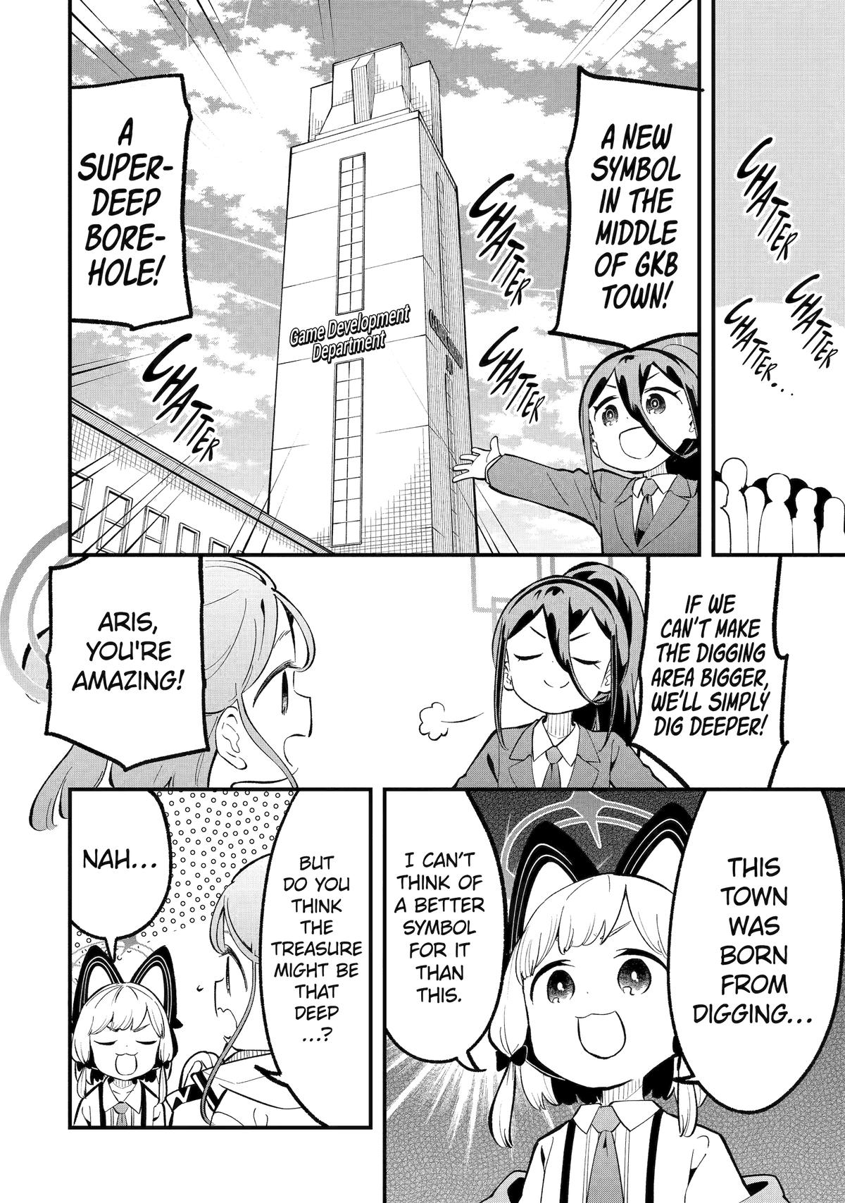 Blue Archive: Game Kaihatsu-bu Daibouken! Chapter 32 Page 33