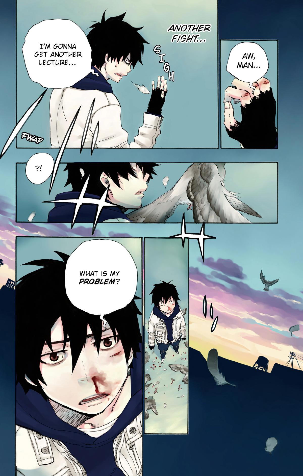 Blue Exorcist (Color) Chapter 1 - Page 6