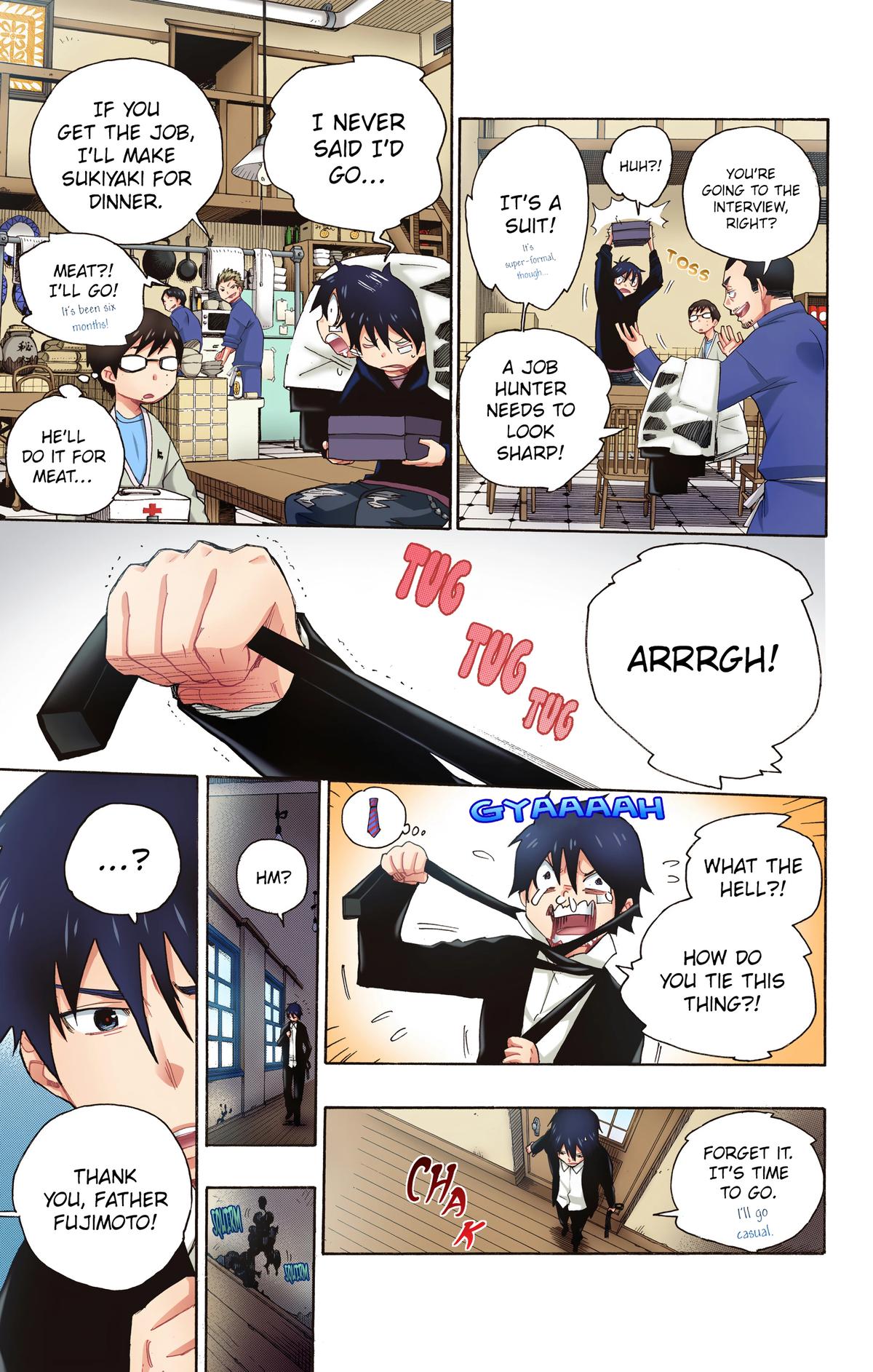 Blue Exorcist (Color) Chapter 1 - Page 13