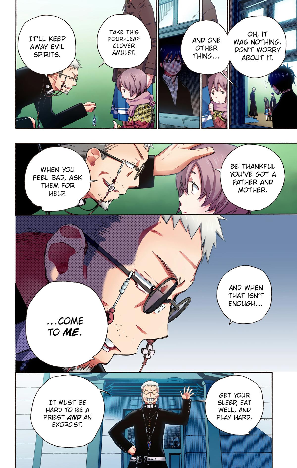 Blue Exorcist (Color) Chapter 1 - Page 14