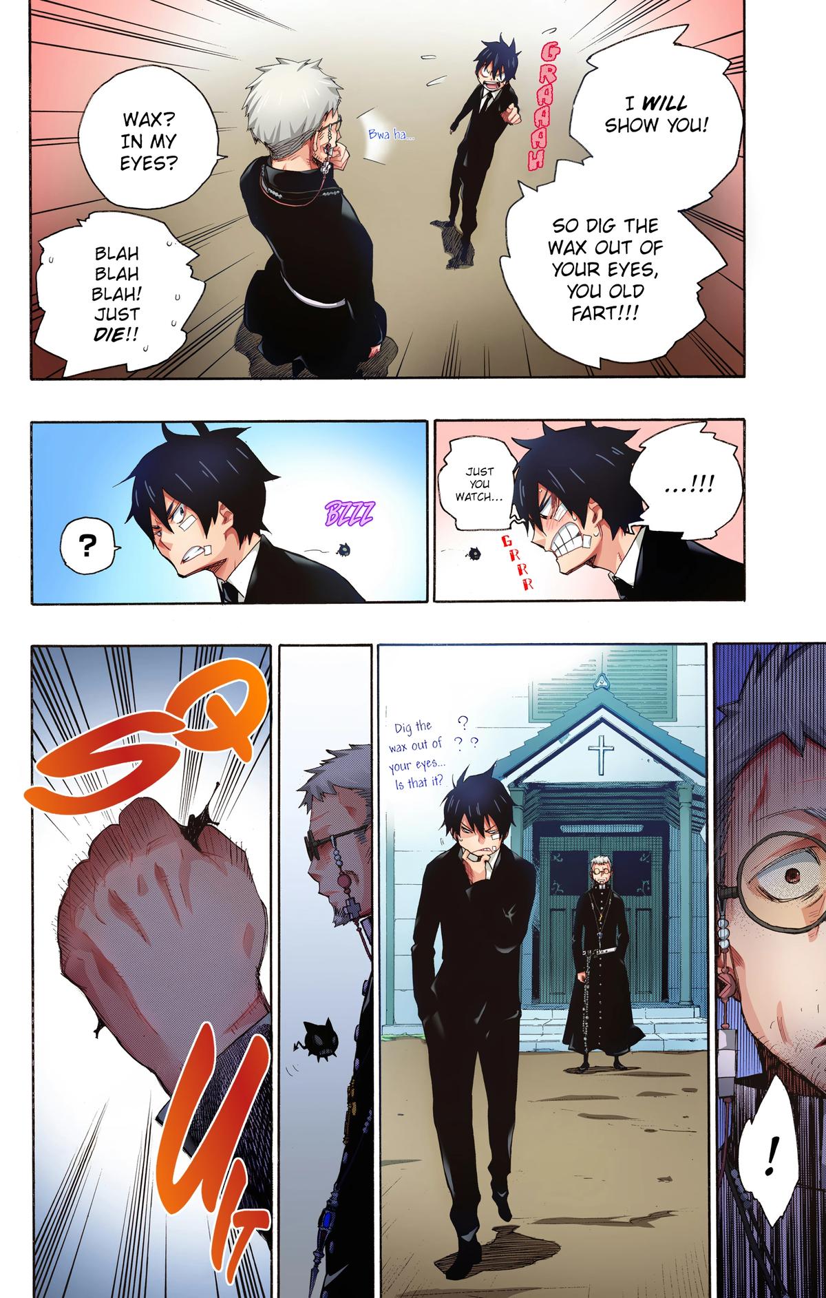 Blue Exorcist (Color) Chapter 1 - Page 18