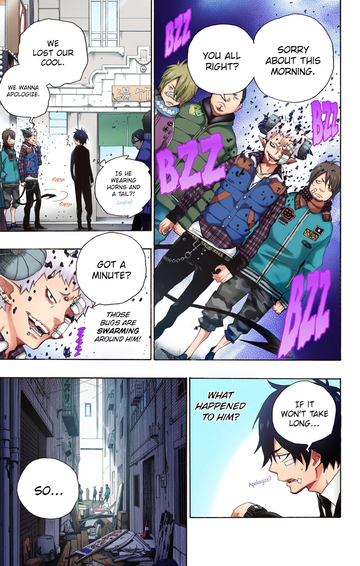 Blue Exorcist (Color) Chapter 1 - Page 21