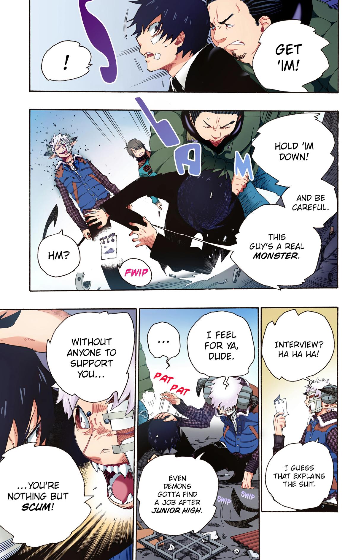 Blue Exorcist (Color) Chapter 1 - Page 25