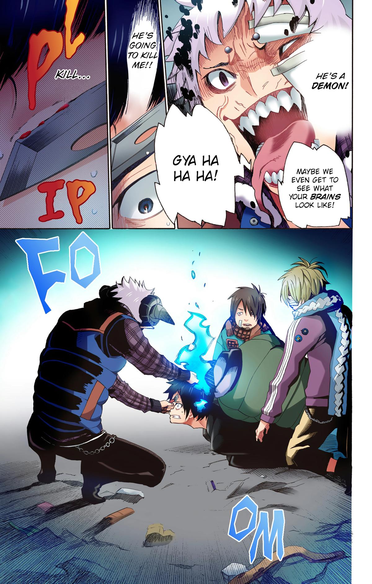 Blue Exorcist (Color) Chapter 1 - Page 27