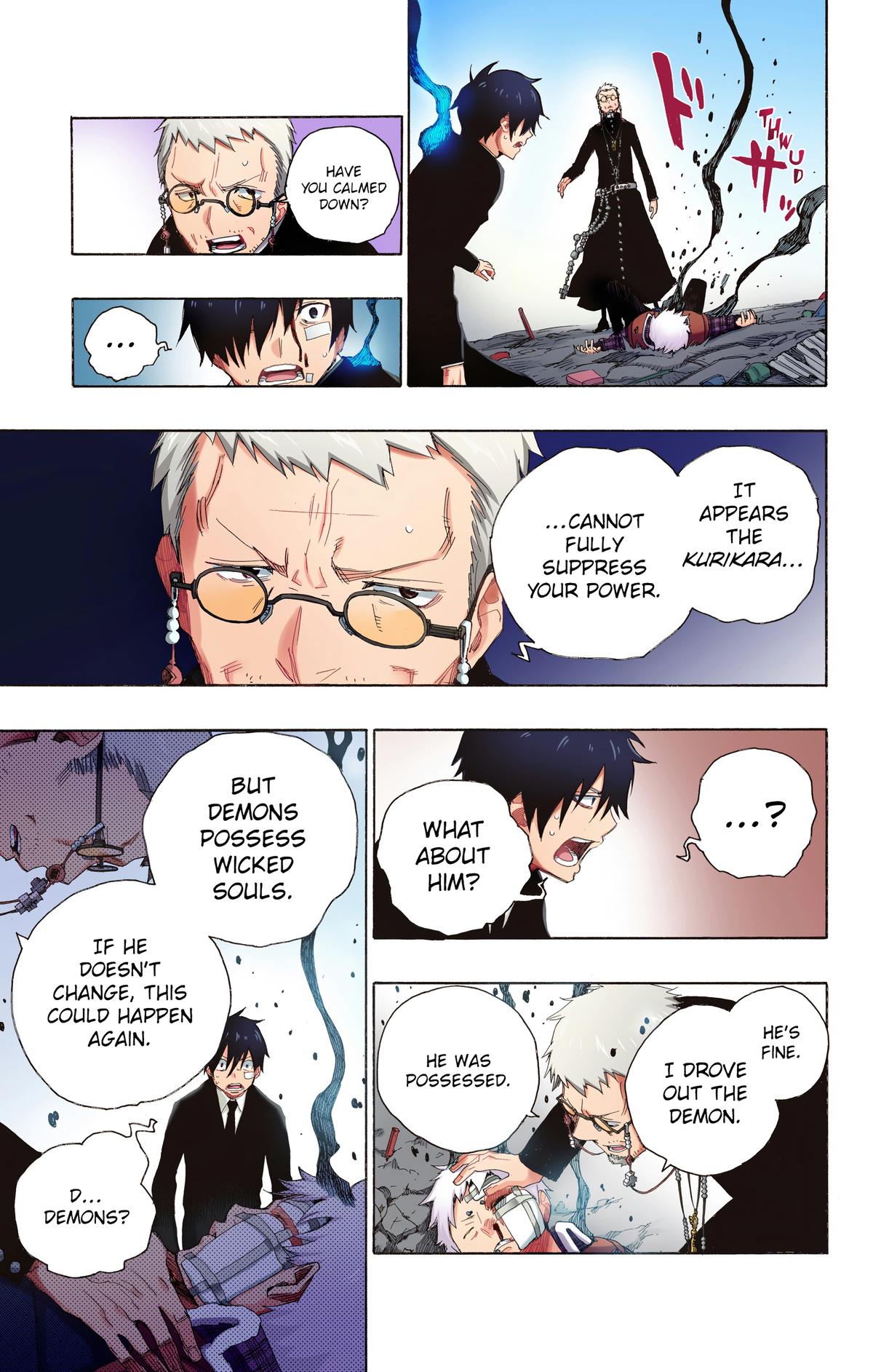 Blue Exorcist (Color) Chapter 1 - Page 33