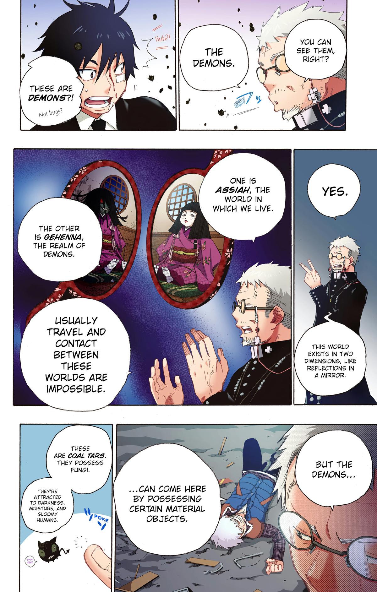 Blue Exorcist (Color) Chapter 1 - Page 34