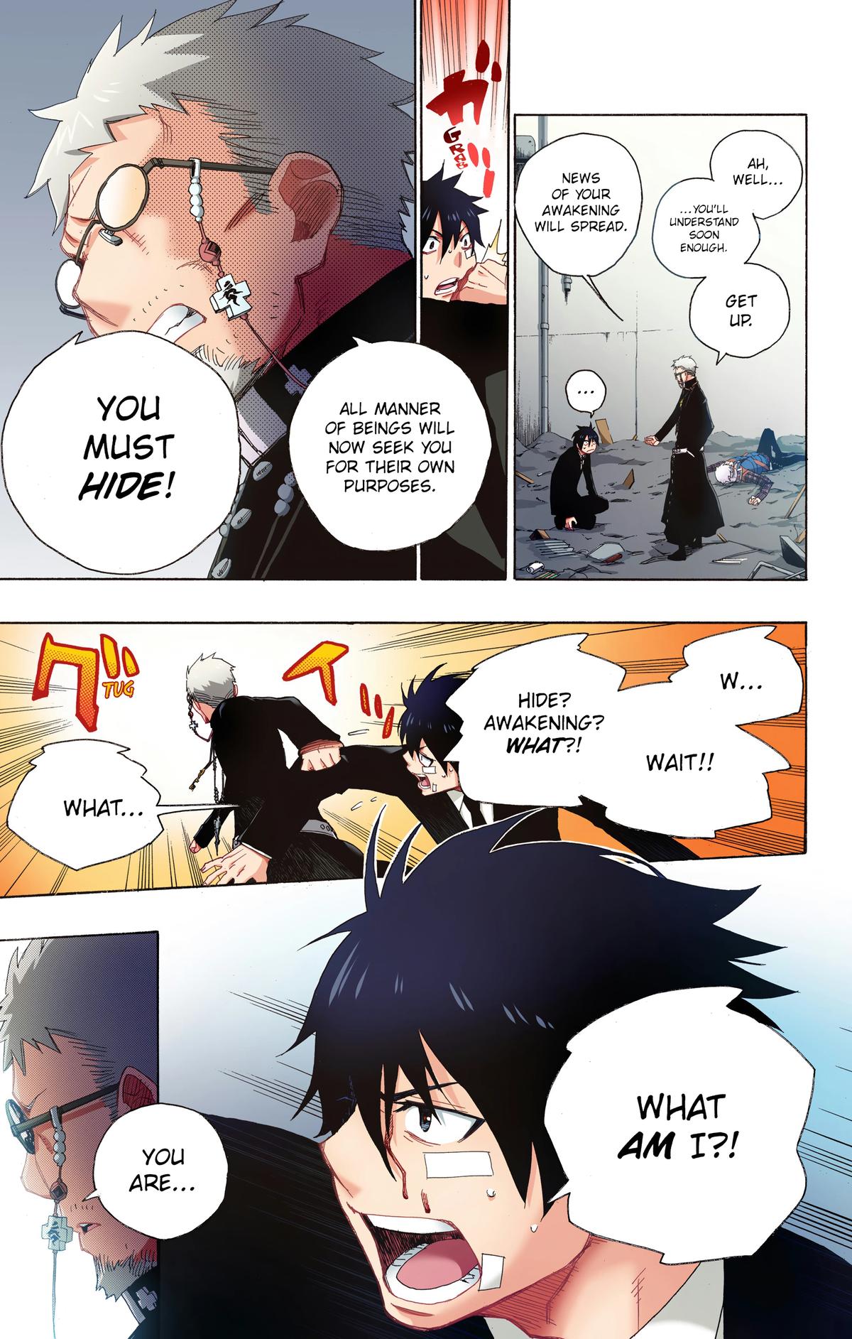 Blue Exorcist (Color) Chapter 1 - Page 35
